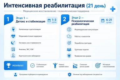 Реабилитация за 21 день в Салавате
